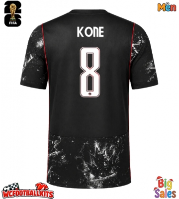 Canada Ismael Kone #8 Replica Away Stadium Shirt World Cup 2026 Short Sleeve